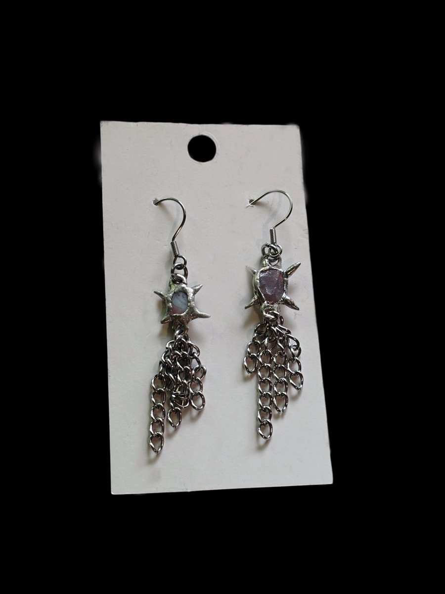 Image of Opal Blue Earrings