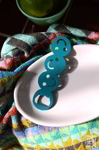 Image 7 of Décapsuleur smiley turquoise
