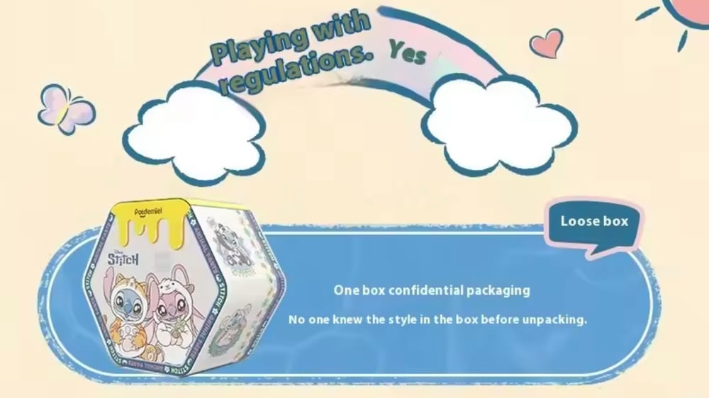 Image of Potdemiel Stitch Blind Box 👽💙