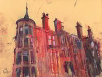 Image 2 of Hyndland Tenement - Fine Art Giclee Print