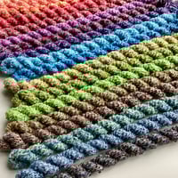 Image 4 of Fine cotton boucle single skeins