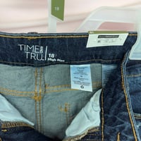 Image 2 of  Time and Tru Women's Size 18 High Rise Curvy Blue Midwash Jeans