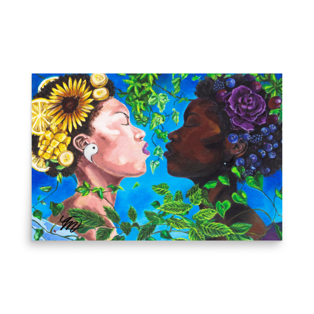 Image of "Fruit of the Vines" Premium Matte Print