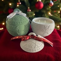 Christmas Ornament Candle