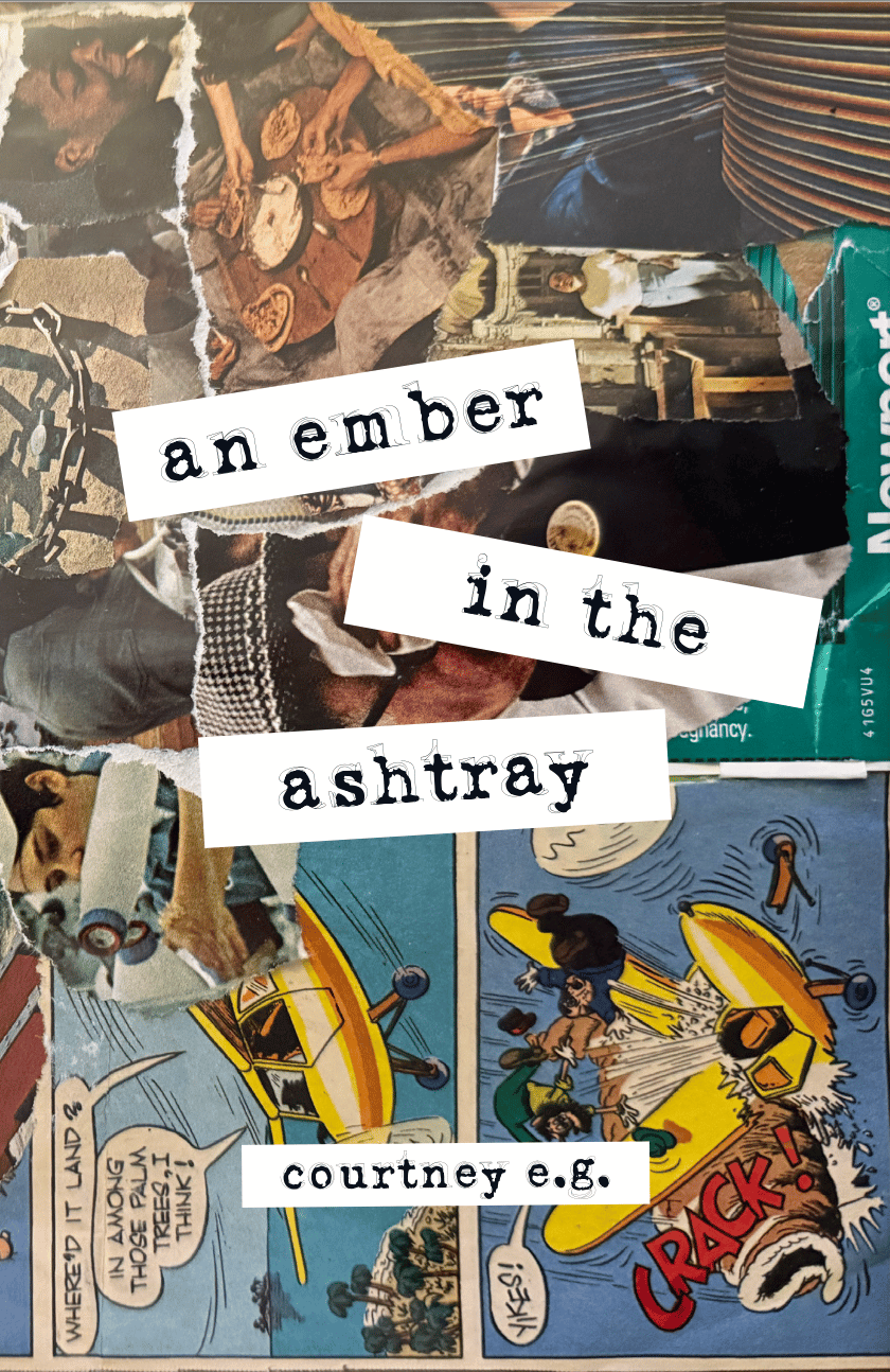 Image of an ember in the ashtray - a collection of poetry 