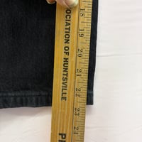 Image 4 of Time and Tru Women's High Rise Straight Leg Crop Jeans in size 18 black