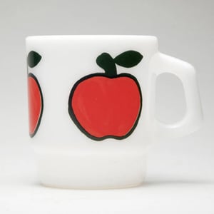 Image of Fire King Stacking Mug Set - Fruit