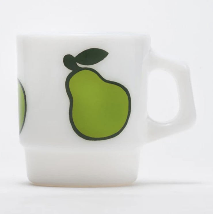 Image of Fire King Stacking Mug Set - Fruit