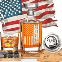 Image 1 of We the People Decanter Set