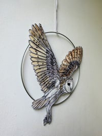 Image 2 of Hoop With Barn Owl