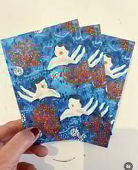 Image 3 of sets of three greetings cards 