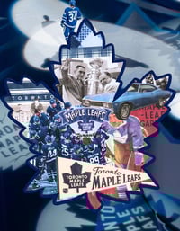 Image 2 of Retro Maple Leafs Crewneck