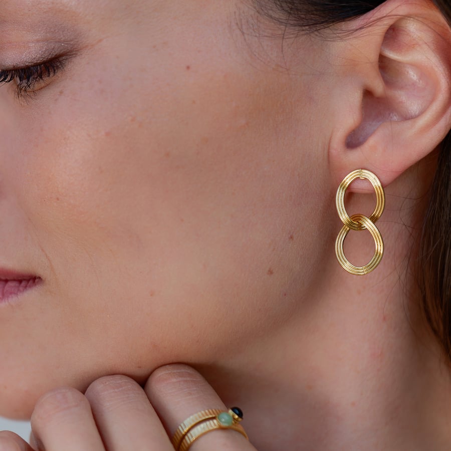 Image of Boucles d'oreilles Olga small