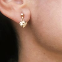 Image 1 of Treasure heart earrings