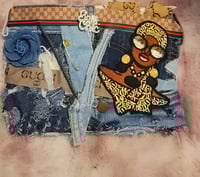 Image 2 of Denim Clutch