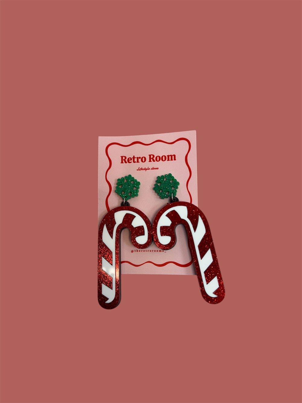 Image of Christmas Acrylic Earrings 🎄