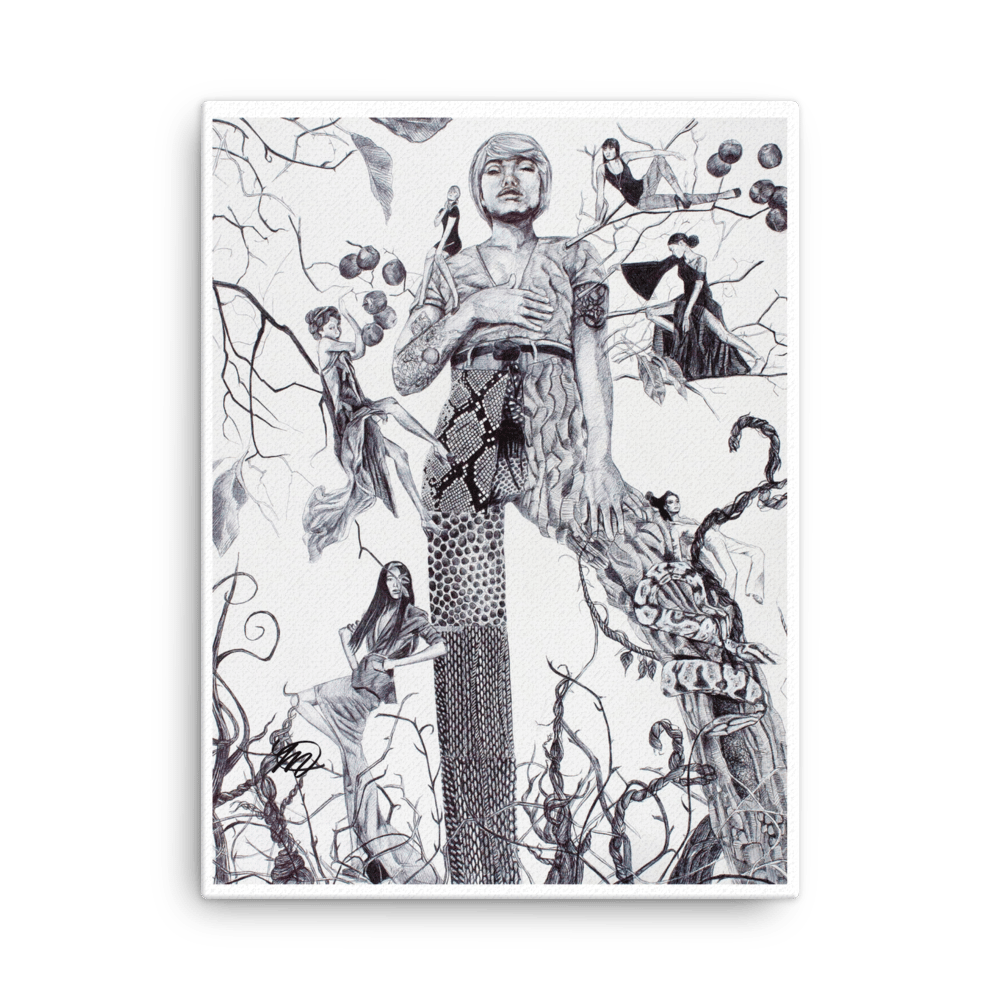 Image of "Eve" Thin Canvas Print