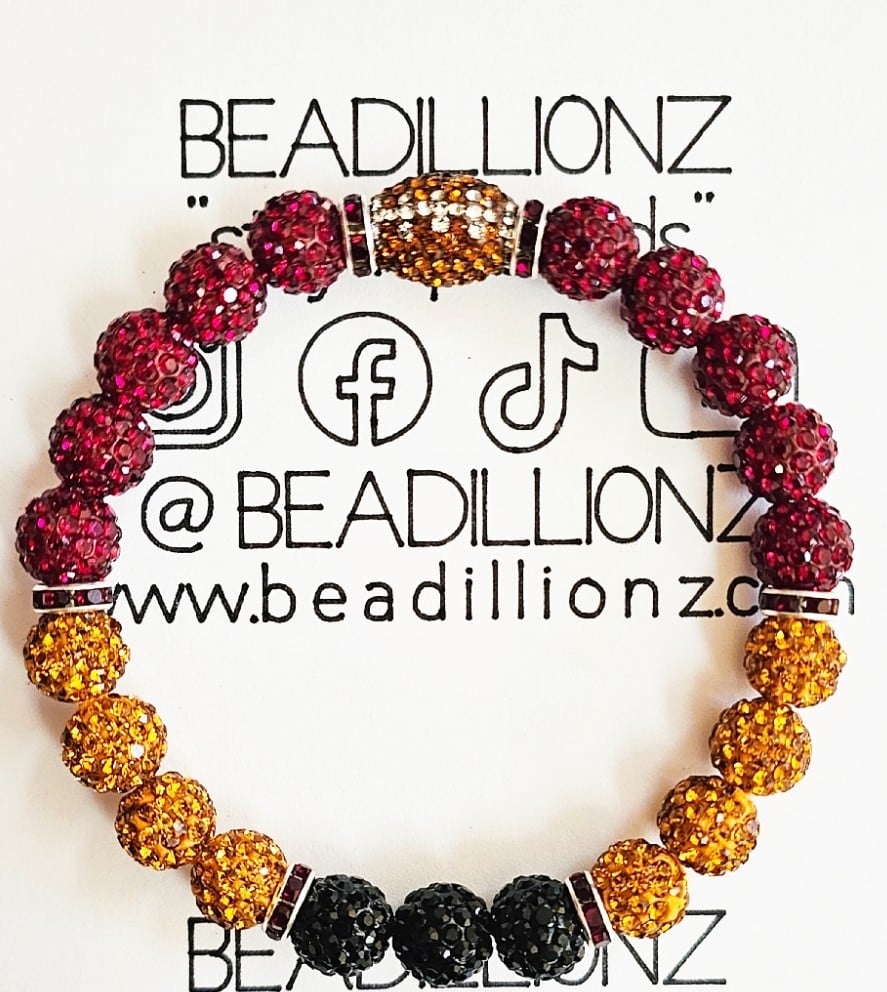 Image of Beadillionz inspired theme sports Commanders Commies