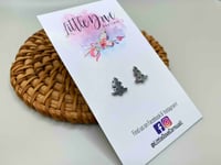 Stainless Steel Christmas Tree Earrings