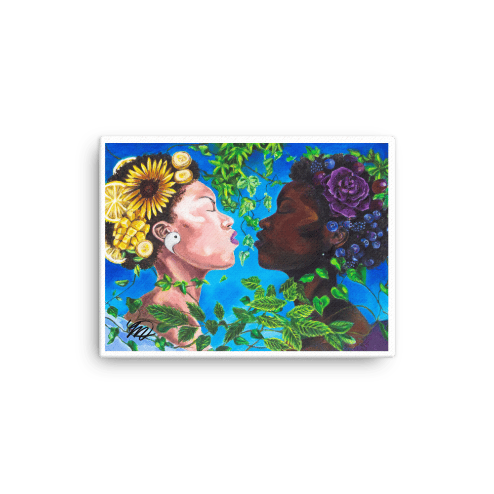 Image of "Fruit of the Vines" Thin Canvas Print