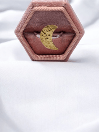 Image 4 of Crescent moon ring 