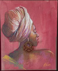 Thursday morning Sketch Wood earrings 