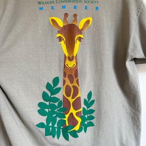 Image of Wildlife Conservation Society 'Giraffe' T-Shirt
