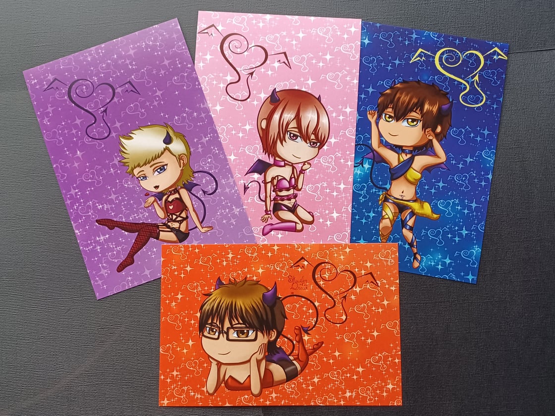 Image of Daiya - Succubus Post Card Prints