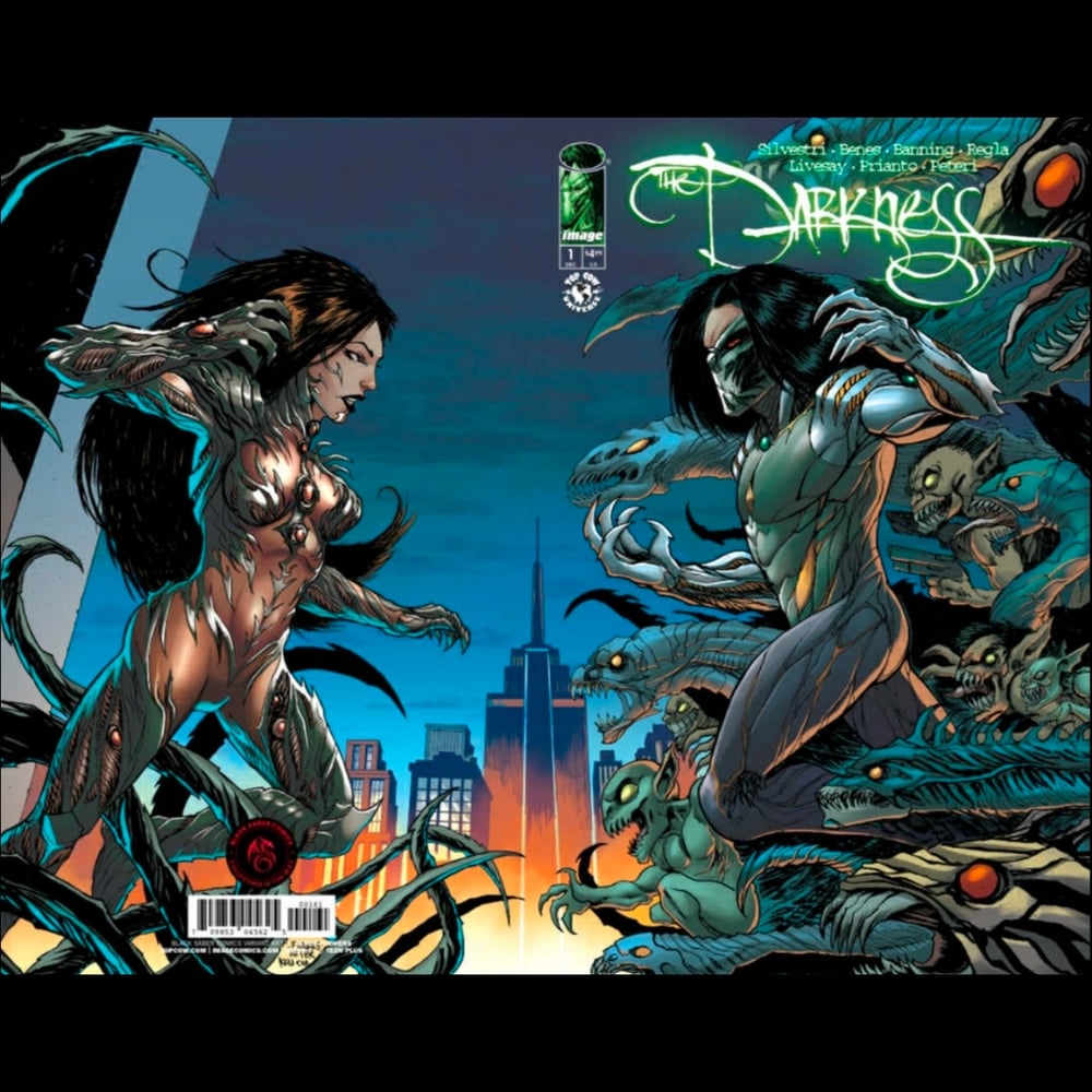 The Darkness (2025) #1 BLACK SABER EXCLUSIVE BY JASON FLOWERS LTD 350