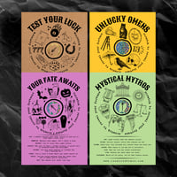 Image 1 of NEW! SCRATCH-OFF FORTUNE CARD: SPIN THE WHEEL | MULTIPLE STYLES