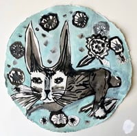 Image 1 of circle paintings 