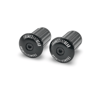 Image 1 of FRAMES and GEAR Aluminum Bar End Plugs