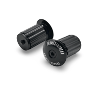Image 3 of FRAMES and GEAR Aluminum Bar End Plugs