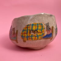 Image 3 of Sleeping Cats *cracked* bowl