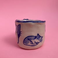 Image 2 of Angry Cat Espresso Mug