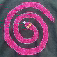Image 2 of L Spiral Snake Crewneck Sweatshirt