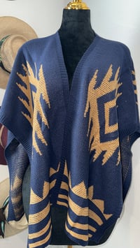 Navy Pancho 