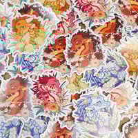 Image 1 of WoF Flower Stickers