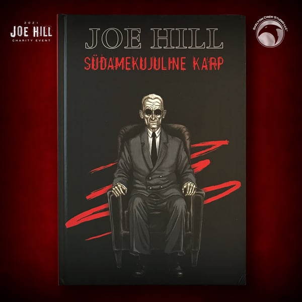 Image of JOE HILL 2025 CHARITY EVENT 20: SIGNED Heart-Shaped Box HC - Estonian DAMAGED