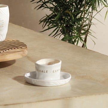 Image of Petit Bougeoir: "INHALE - EXHALE - REPEAT "