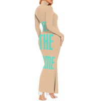 Image 2 of DONT HATE THE PLAYER  NUDE MOOD MAXI