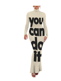 Image 1 of YOU CAN  TURTLENECK MAXICON