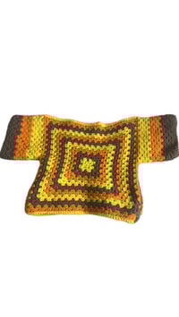 Image 3 of Fall Granny Square Top