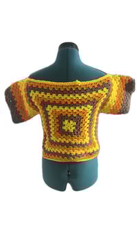Image 2 of Fall Granny Square Top