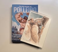 Image 1 of Signed Book + Original watercolor (Page 135)