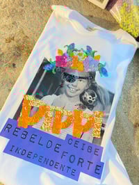 Image 2 of Camiseta Pippi bordada a man. Talla S oversize. En stock