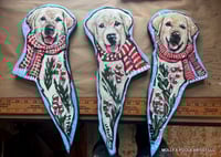 Image 2 of Holiday Garden Lab Fairy Yellow Big Stripe