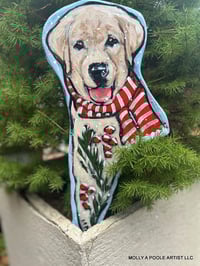 Image 1 of Holiday Garden Lab Fairy Yellow Big Stripe