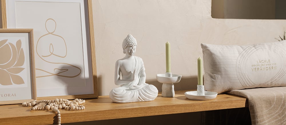 Image of Esprit Zen Figurine de Bouddha  H30cm