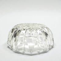 Image 8 of Coupelle - ramequin vintage en verre pressé motif géométrique - Années 1970